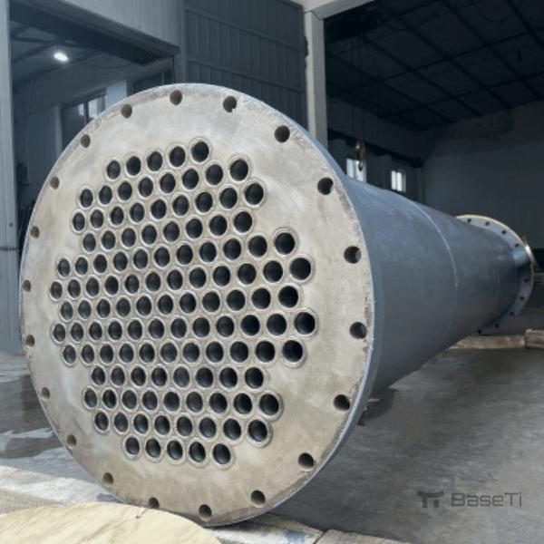 U Shaped Titanium Shell And Tube Heat Exchanger Cooler Titanium Coil Stirrer Titanium Nickel Equipment