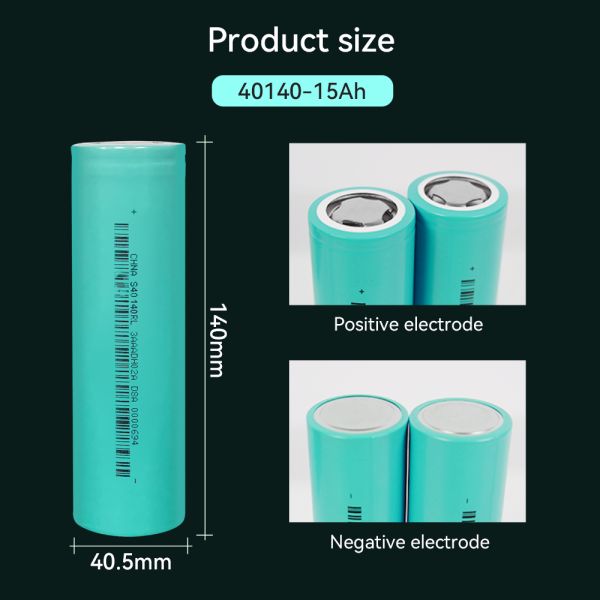 Exliporc 40140 High Rate Sodium Ion Battery 15Ah 3V Na Battery Cell with 2000 Cycles for Electric Bike Scooter