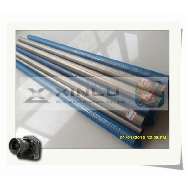 304 316L Stainless Steel Round Tube Slotted V Wire Screen Filter