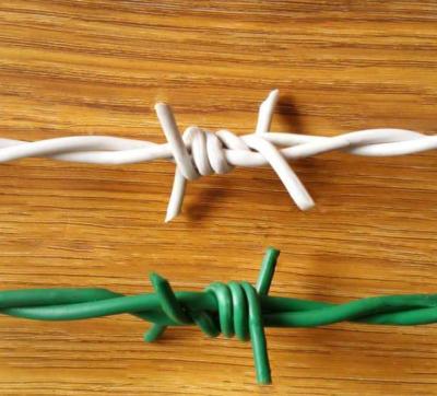 14 Gauge galvanizado arame farpado para proteção rodoviária