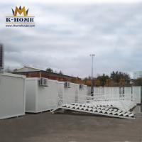 Recipiente modular isolado dos painéis de sanduíche como o acampamento