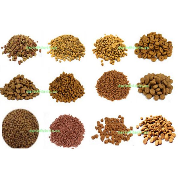 Linha de processamento automática completa máquina do parafuso do dobro da comida de gato do alimento para cães