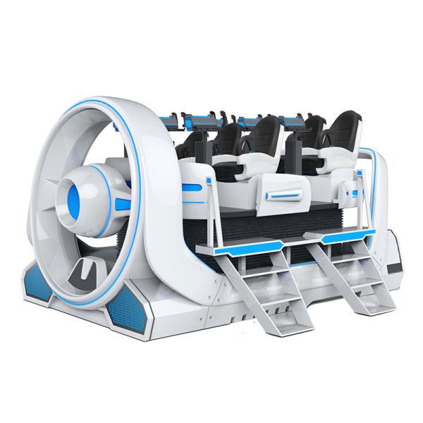Space Ship 9d Virtual Reality Simulator For Theater 6 Seats 425kg Weight