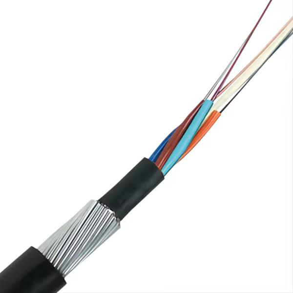 Outdoor Fiber Cable Underwater GYTA33 Armored Seel Wire Fibre Optic Cable 12 24 48 96 144 Core Direct Buried Optical Fib