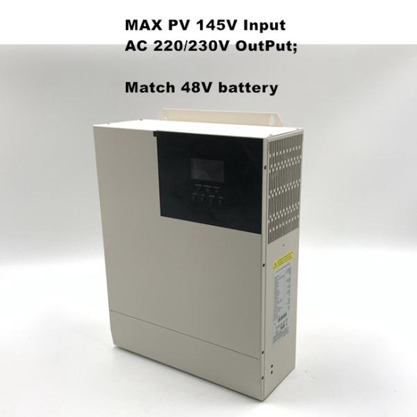 Входной сигнал PV 145V с инвертора волны синуса IEC 61683 инвертора батареи решетки 48V чистого