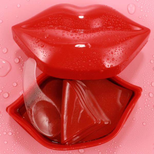 Sleeping Hydrogel Collagen Lip Mask Natural Crystal Hydrating