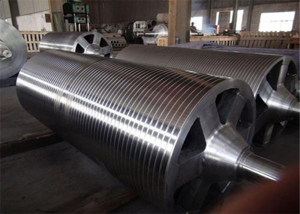 Paper Making Grooved Press Roller Paper Machine Rolls Cast Iron