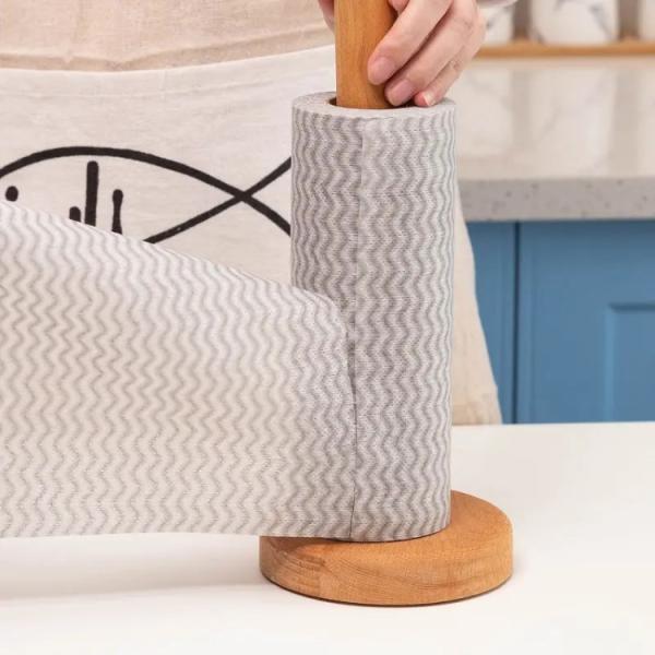 OEM прочные одноразовые кухонные салфетки с удалением масла