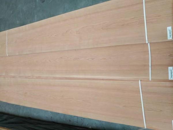 Flat Cut American Cherry Wood Veneer for Door Cabinet and Furniture