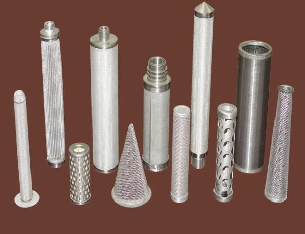 Plain Steel Material Metal Mesh Fabric , Fine Steel Mesh Gauze Elements Filter