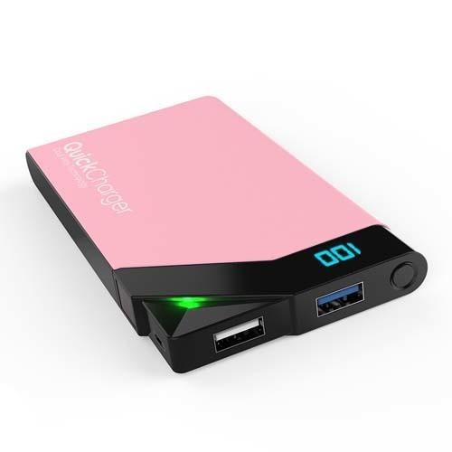 5000mah USB High Speed Wireless Charging Power Bank For Smart Phones