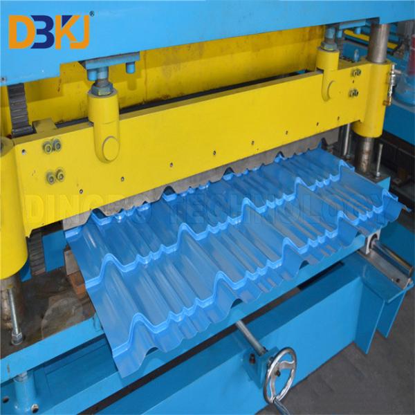 18 Stations Roof Panel Roll Forming Machine Glazed Sheet Roll Forming Machine 5.5Kw