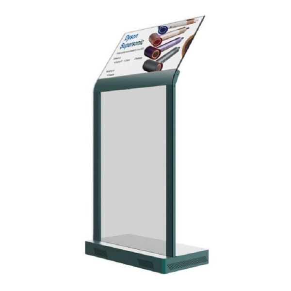 30 Inch Ultra-Thin Double-Sided Glass OLED Display Window Advertising Player for Premium Retail and Commercial Spaces