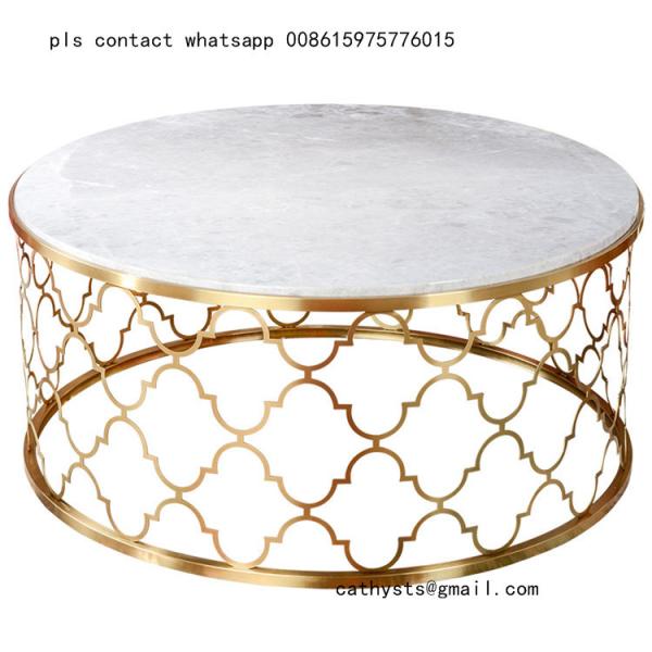 stainless steel dining table base leg hairline gold coffee table base for hospitality projects