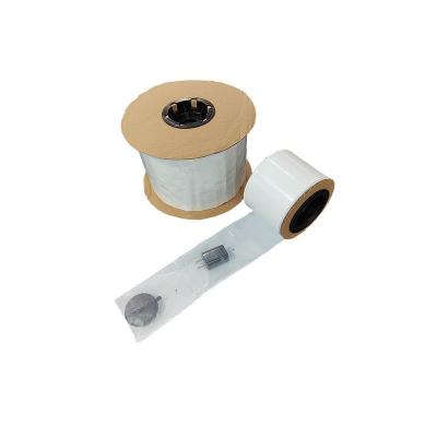 8X10 2 Mil White Back Pre Opened Poly Bags On A Roll Perforated For Easy Dispensing