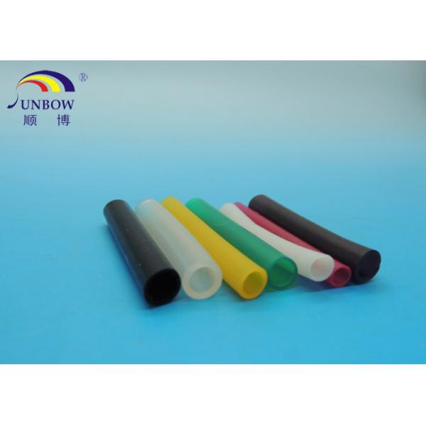 Heat Resistant Custom Extrusion Silicone Rubber Tube 200C Black Clear White