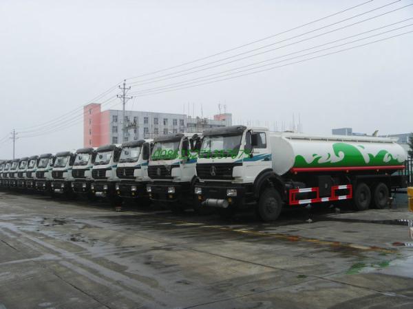 Beiben AWD off road Steel  Water Tanker Truck 6x6 With Water  Pump Bowser  For Transport Clean Drinking Water 16-18cbm
