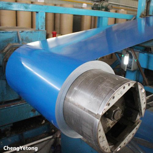 PE Coating Corrugated Metal Roofing Sheets , Shelter Shed Colour Coated Roofing Sheets
