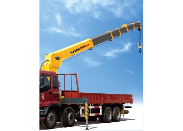 Economical Heavy Things Lift Truck Loader Crane , 16 Ton Truck With Crane