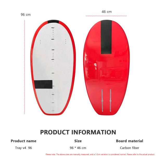 AXIS Tray V4 Carbon Foilboard 94 Wingfoil Board Lightweight Carbon Foil Board