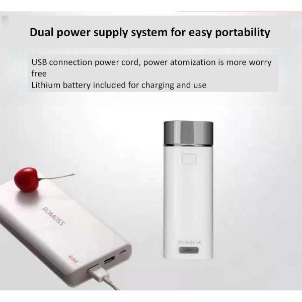 Mini Air 360 Ultrasonic Atomizer Low Noise-65dB a-Weighted for Alternative Medicine