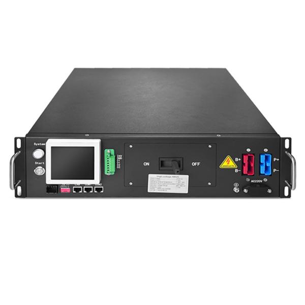 High Voltage 3U BMS 128S 409.6V 125A For PV power plant storage/ Island off-grid energy storage/UPS power supply Application