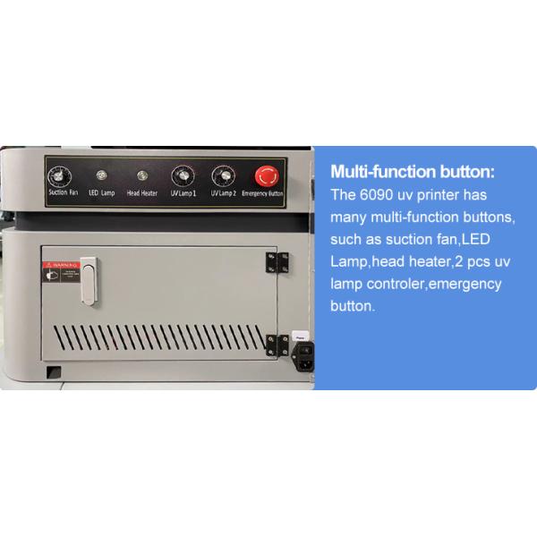 Automatic Grade Automatic 6090 UV Flatbed Printer for Large Size Phone Case Printing