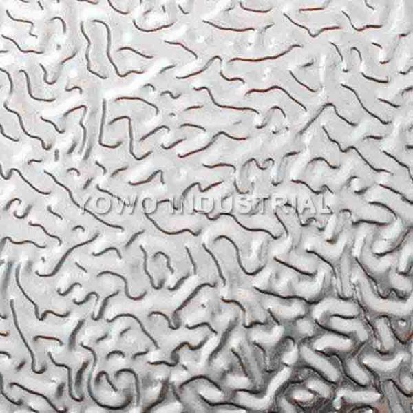 2.5mm 3003 H18 Stucco Aluminum Embossed Sheets For Refrigerator