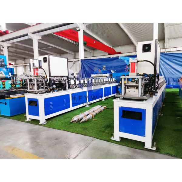 Heavy Duty Stable Performance Roller Shutter Door Roll Forming Machine 6m/Min