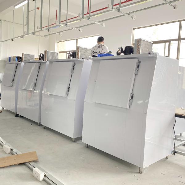 Commercial Outdoor Ice Storage Bucket For Storing 120 Bags Ice