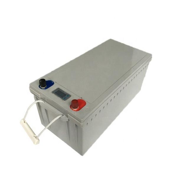 50Ah 48V LiFePO4 Lithium Battery Pack with LCD Capacity Display,Positive Negative Terminal Posts & RS485 Communication Wire for Off-Grid Solar Storage,CE Compliant Made in China
