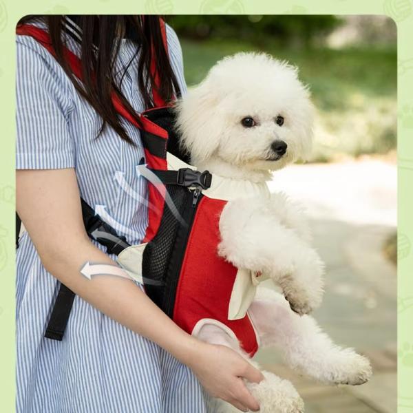 Quadrate Pet Carrier Bag Washable Dog Carrier Backpack Portable