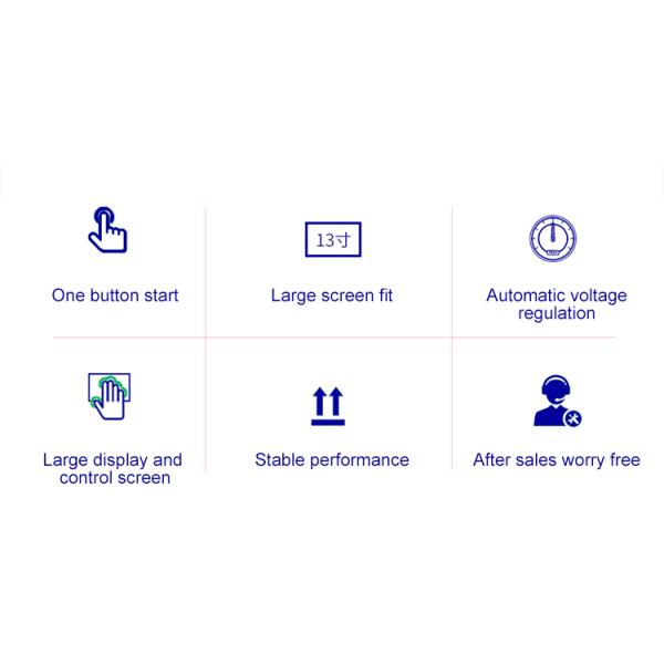 220V Smart Lamination Mobile Phone Repair Machine 13 Inch For Glass Changing