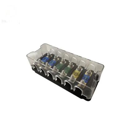 Car Automotive Auto Bolt Down Bolt On Screw Type 6P 6 Position MIDI ANS Fuse Box Block Holder