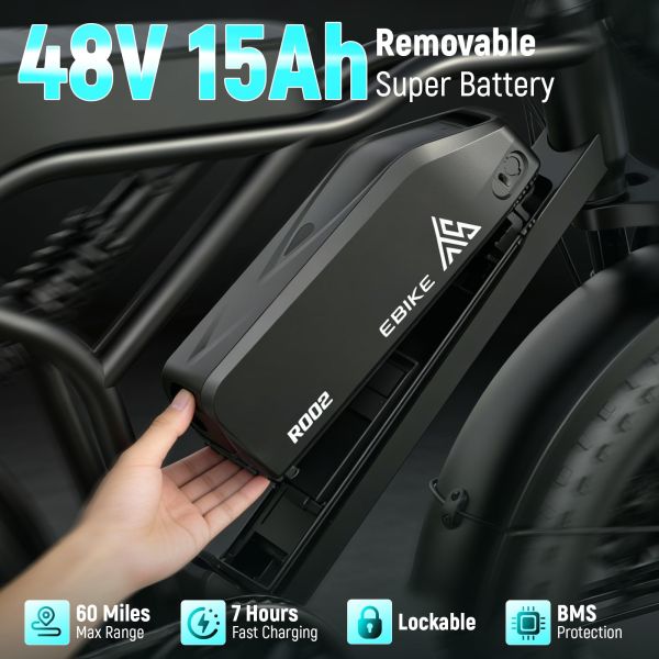 V20 1000W Electric Motorcycles Electric Bike with E Bike Battery for Sale