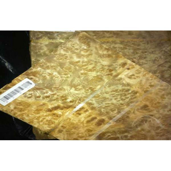 Облицовка золотистого узелка камфоры деревянная, облицовка украшения естественна