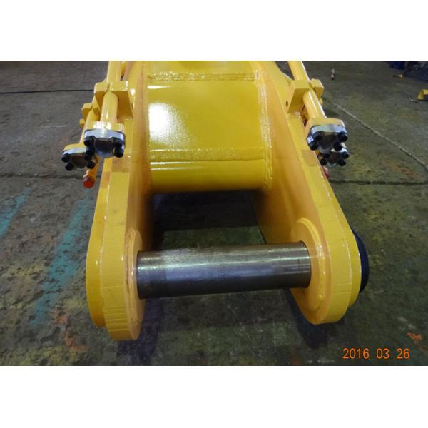 La longue excavatrice de portée de construction gronde 0,6 avec la couleur de jaune de JCB de seau de généraliste