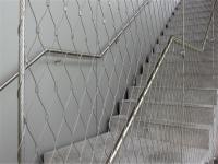 Corde nouée architecturale à haute résistance Mesh For Stair And Bridge d'acier inoxydable