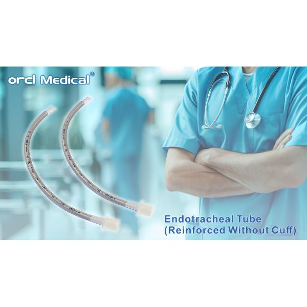 Медицинский расходный материал Одноразовая эндотрахеальная трубка из ПВХ без манжеты, армированная, 2,0-10,0 мм, эндотрахеальная трубка с глазком Мерфи