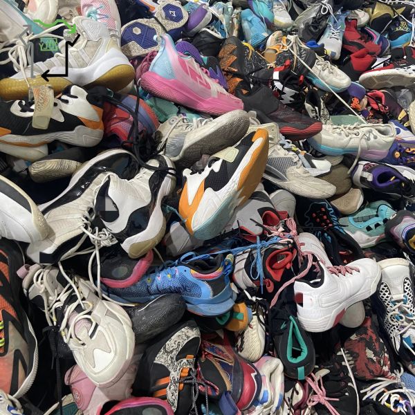 Online Retailer Chinese Brand Used Shoes Second Hand Women's Basketball Shoes