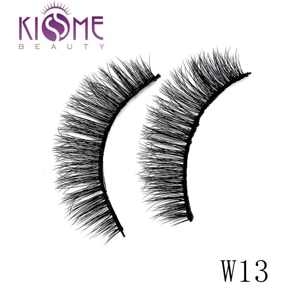 Premium Shimmery Natural Silk Lashes Comfortable Handcrafted For Party Makeup