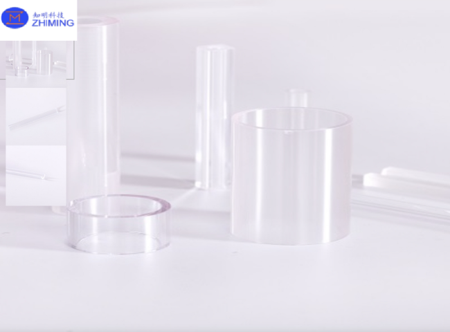 EFG Grown Method Sapphire Tube Customizable Sizes with Wide Transmission Wavelength Range