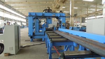 Perfuração multifuncional do feixe do CNC H e linha da máquina ver de faixa usada na indústria da construção de aço