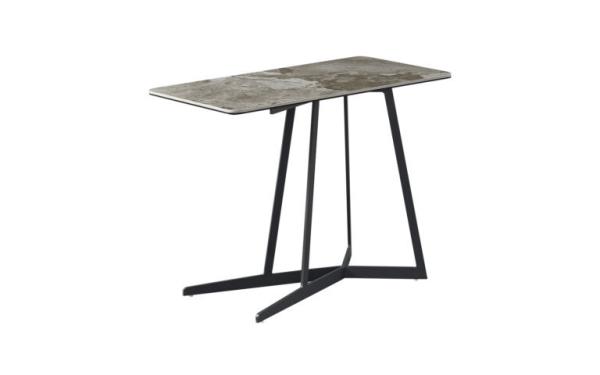 Sculpted Edge Nordic Style Rectangle Coffee Table 550mm Height Modern Marble