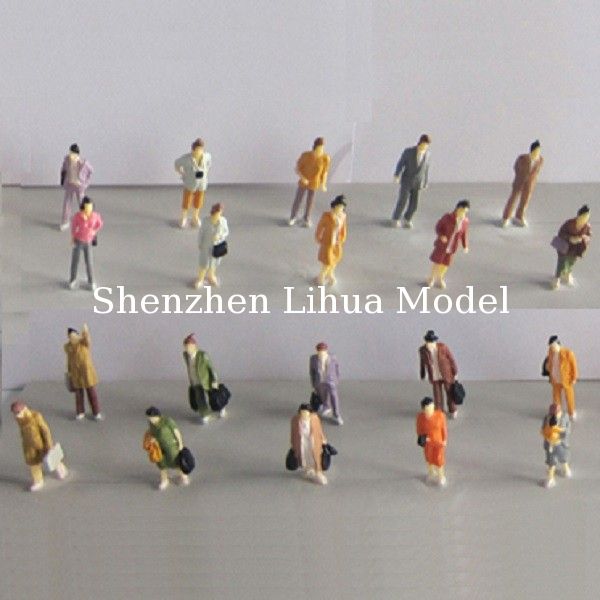 1:87 boutique standing figures--miniature figures,painted figure,color people,HO figures
