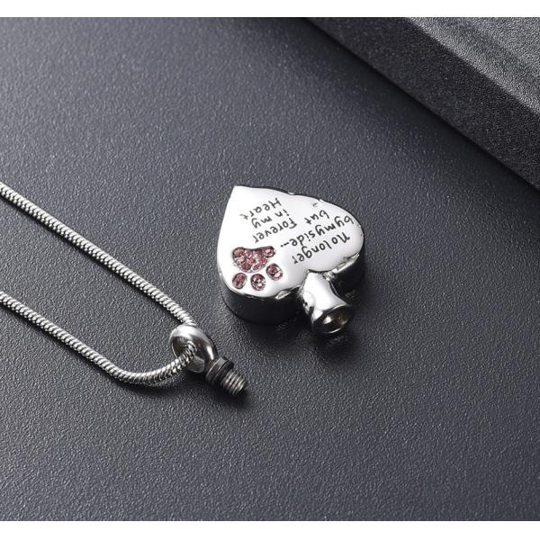 Pet Keepsake Jewelry Fashionable Cremation Urn Necklace for Ashes Pendant OEM/ODM