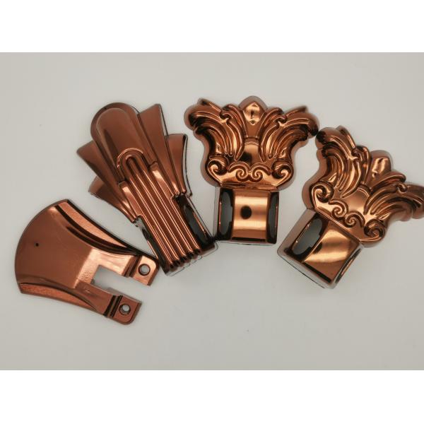 30*14cm Gold Plated Plastic Coffin Handles Bearing 150kg Weight
