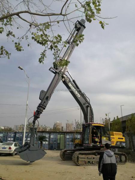 Three-stage Excavator Long Reach Boom Long Reach Telescopic Arm Suitable For All Brands