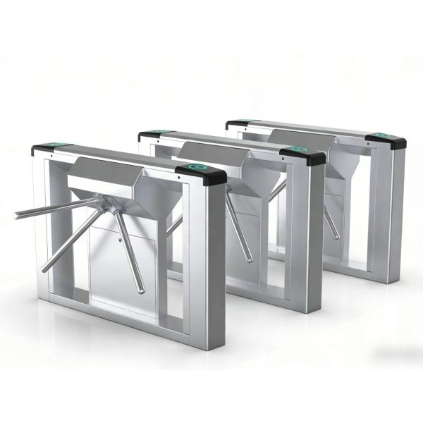 SUS 201 Stainless Steel Tripod Turnstile Electric Three Roll Gate Smart Access Control