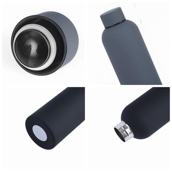 Customized Logo 500ml Stainless Steel Thermal Insulated Vacuum Flask Bottle for Sport